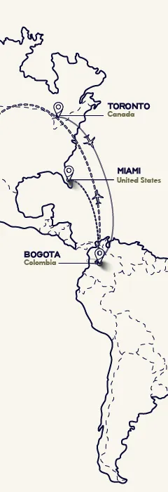 Ubicaciones de Wait N' Rest en América